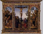 The Galitzin Triptych af PERUGINO, Pietro